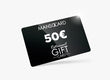 50€ Mansocard restaurant gift card